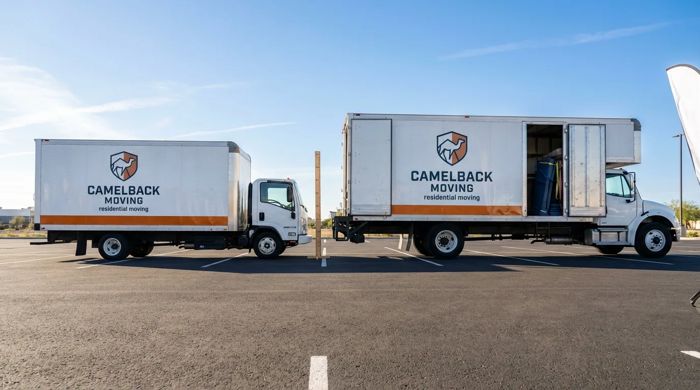 Moving truck size capacity guide in North Palm Beach